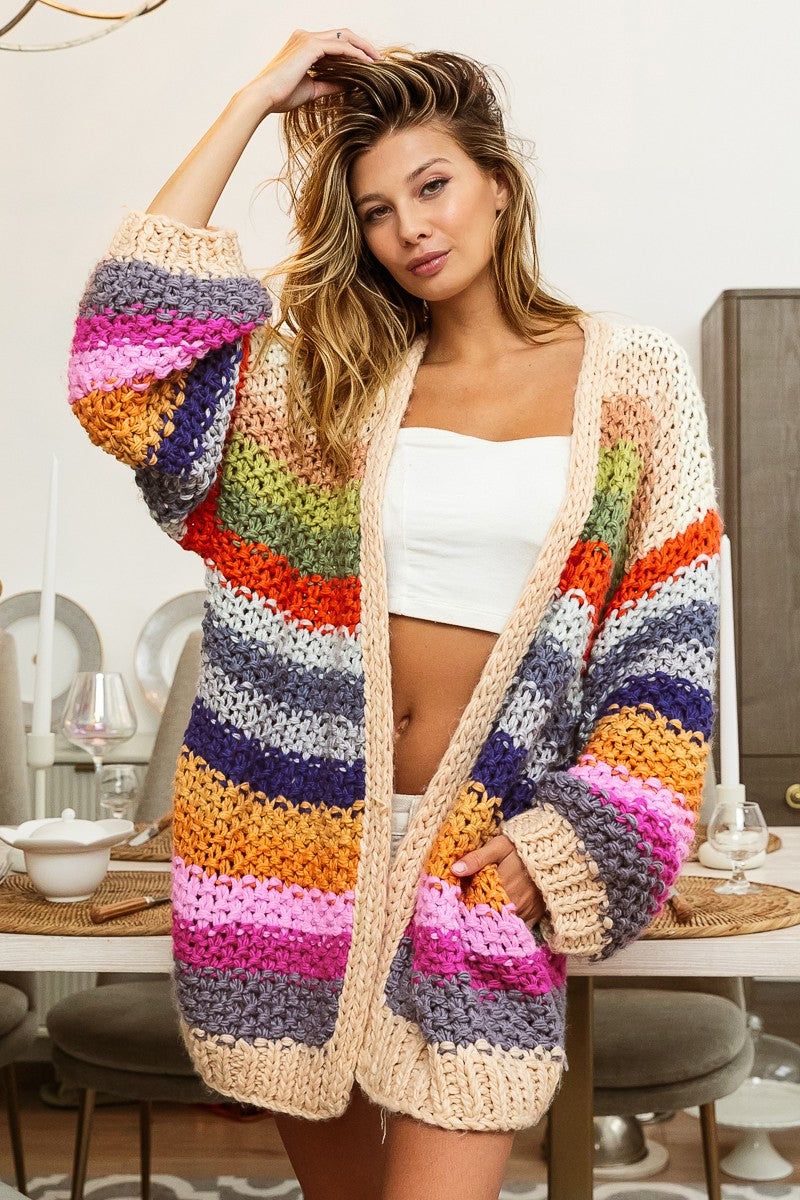 Malibu BiBi Crochet Cardigan