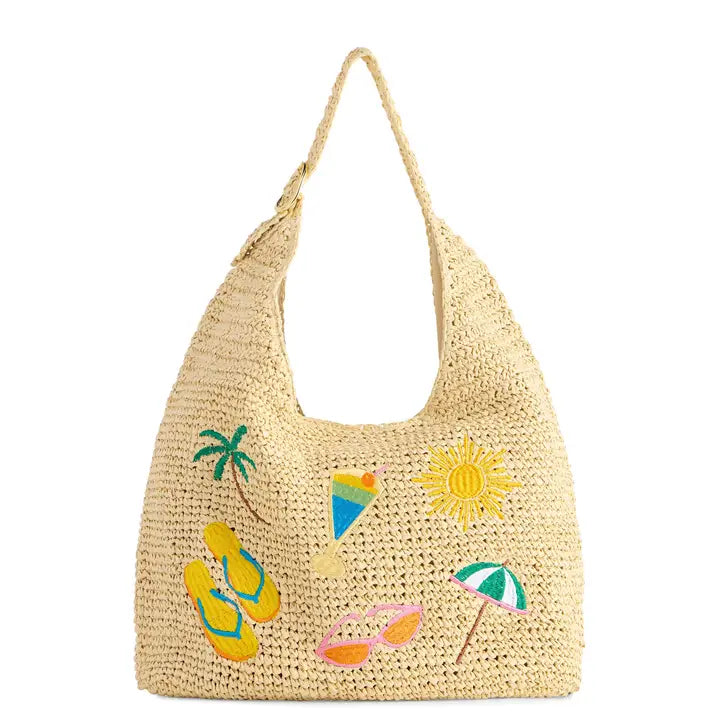 Cabana Slouchy Tote By Shiraleah