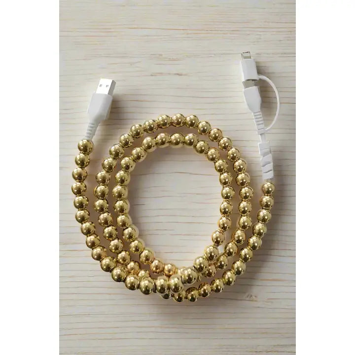 Beaded Cord Phone Charger