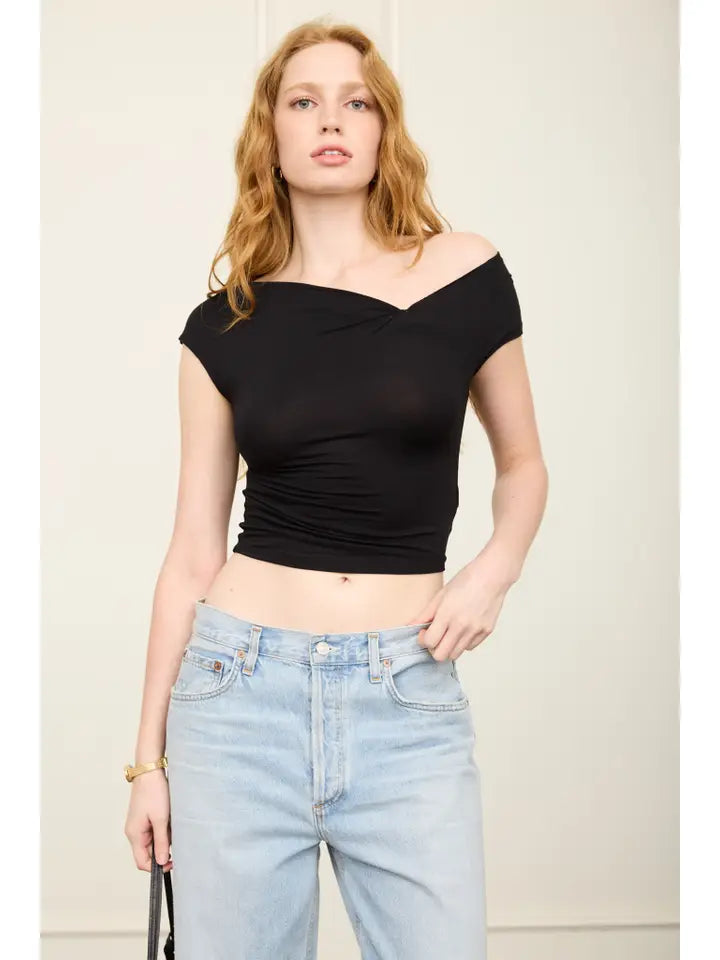 The Soft Statement Top By WS