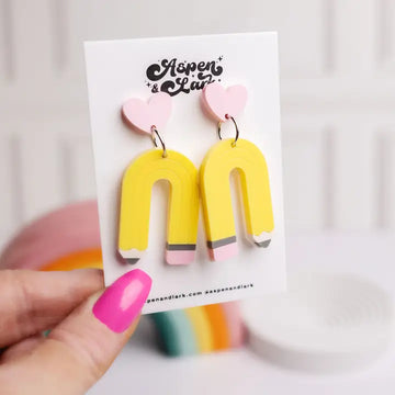 Cute Teacher Earrings