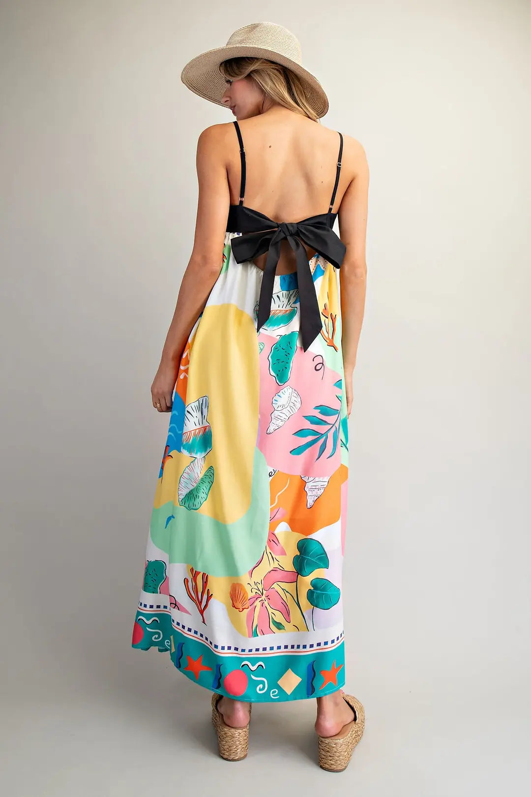 Coastal Postcard Maxi Dress By Eesome