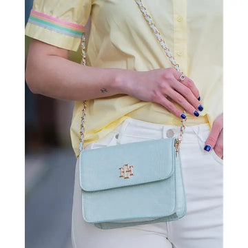 Evelyn Crossbody Mint By Caroline Hill