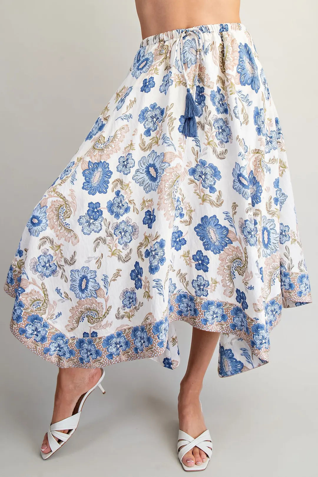 Bluebell Poetry Midi Skirt By EESOME
