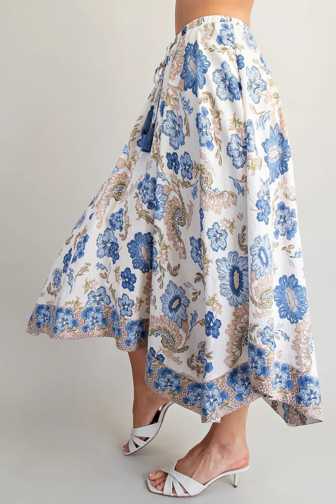 Bluebell Poetry Midi Skirt By EESOME