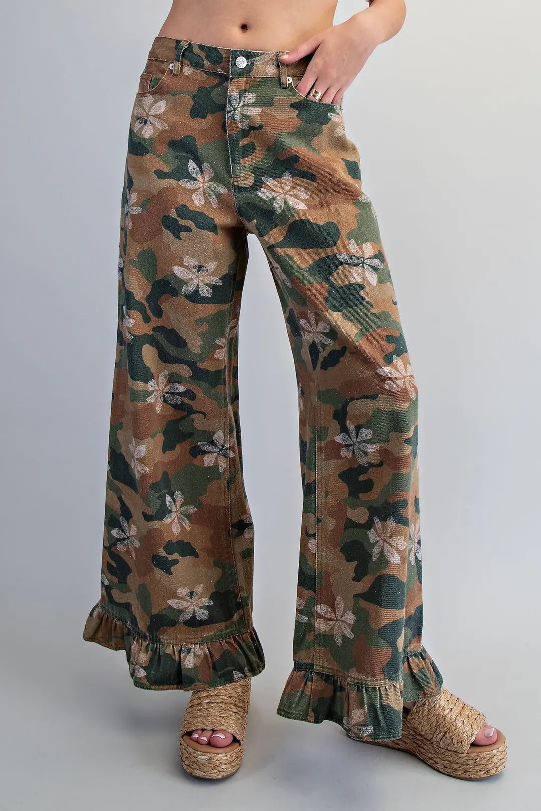Wildflower Wanderer Camo Pants By Eesome