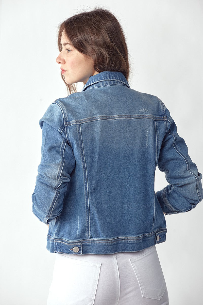 Denim Soft Washed Classic Jacket