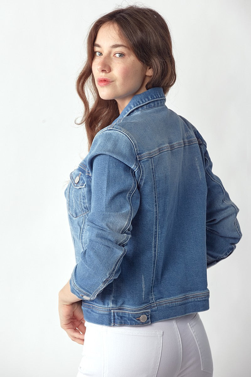 Denim Soft Washed Classic Jacket