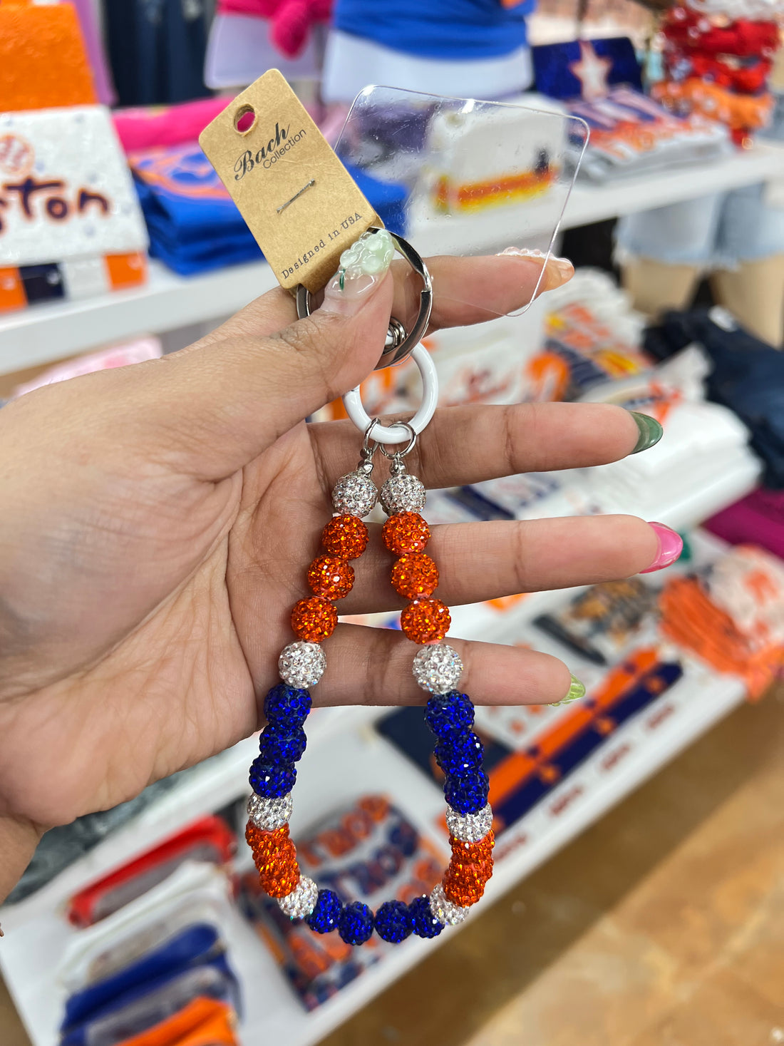 H-Town Beaded Phone Wristlet