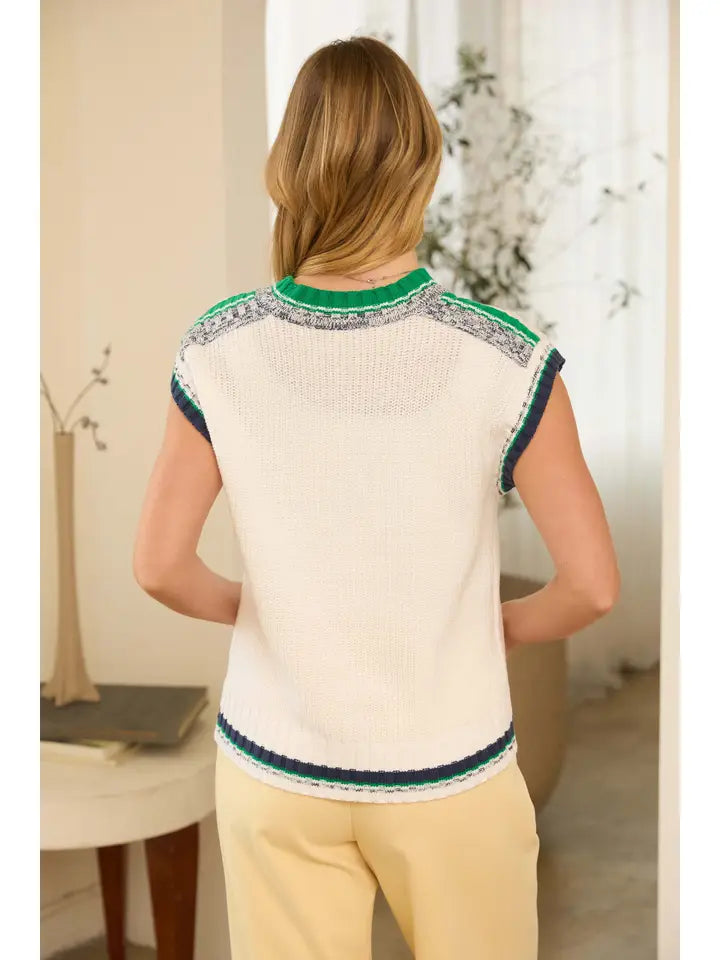 Squeeze the Day Knit Top By Skies are Blue