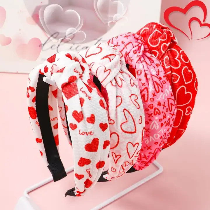 Valentine Day Headbands Cute and Simple