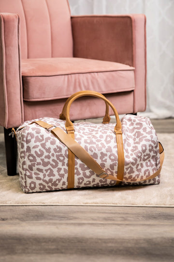 Lux Leopard Weekender Travel Bag