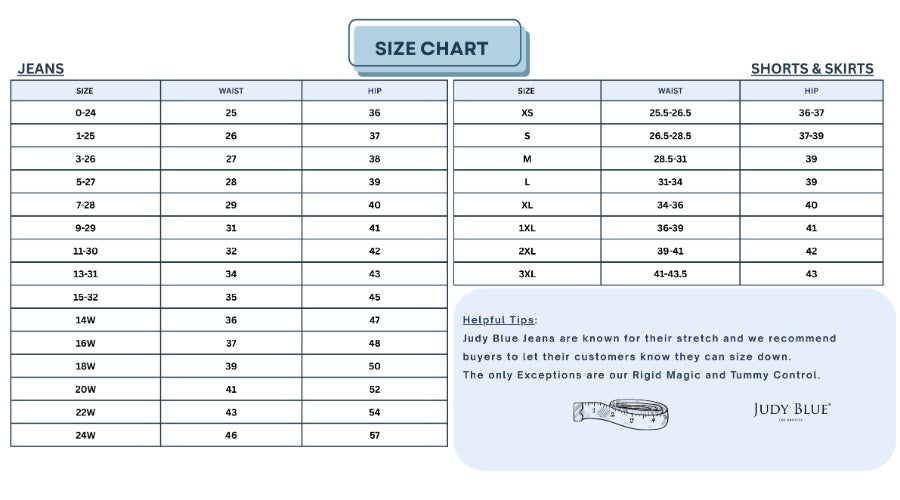 152104 The Sweet Simple Denim Shorts By Judy Blue