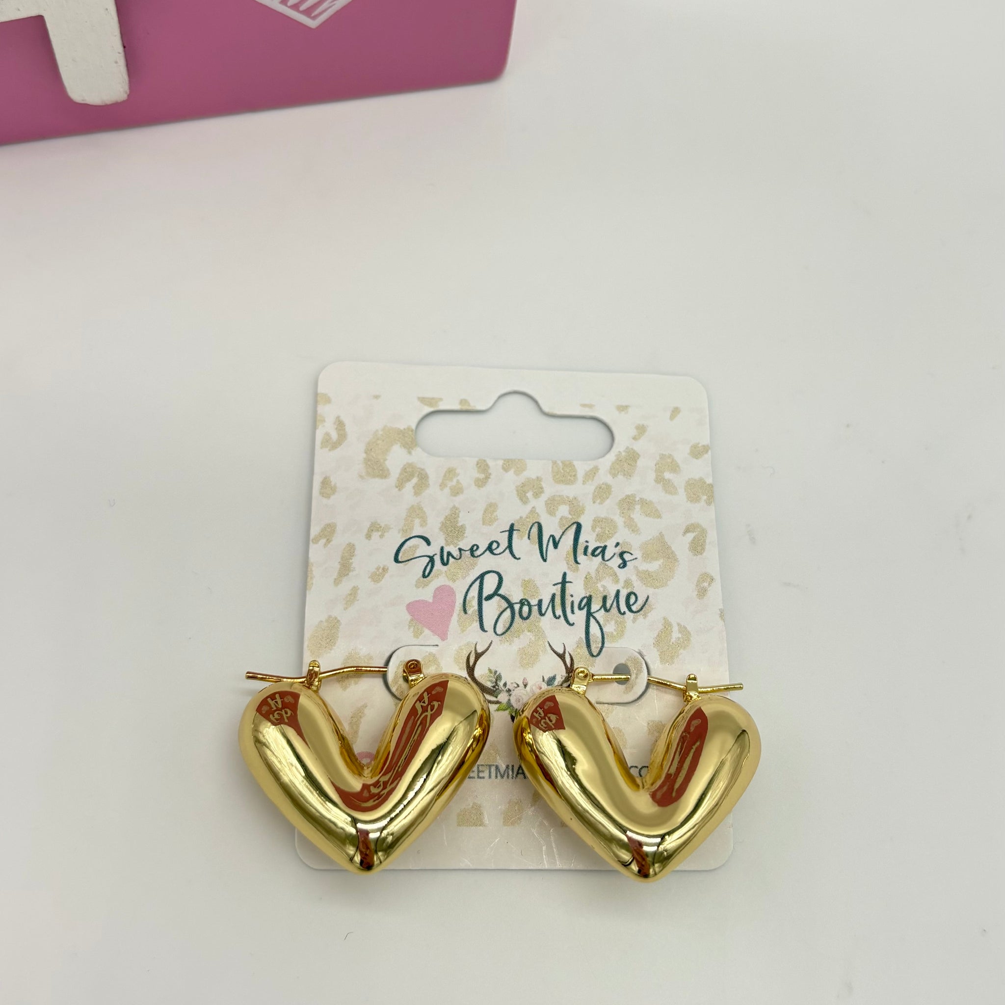 Chunky Heart Earrings