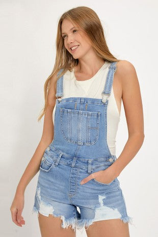 Front Distressed Shortall By Risen
