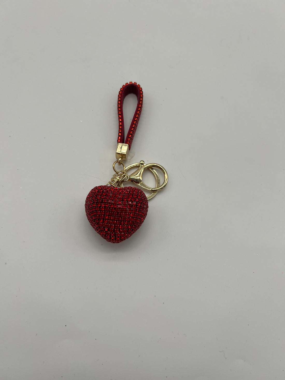 Bling Heart Keychain