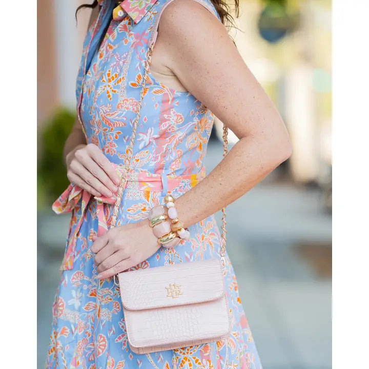Evelyn Crossbody Blush By Caroline Hill