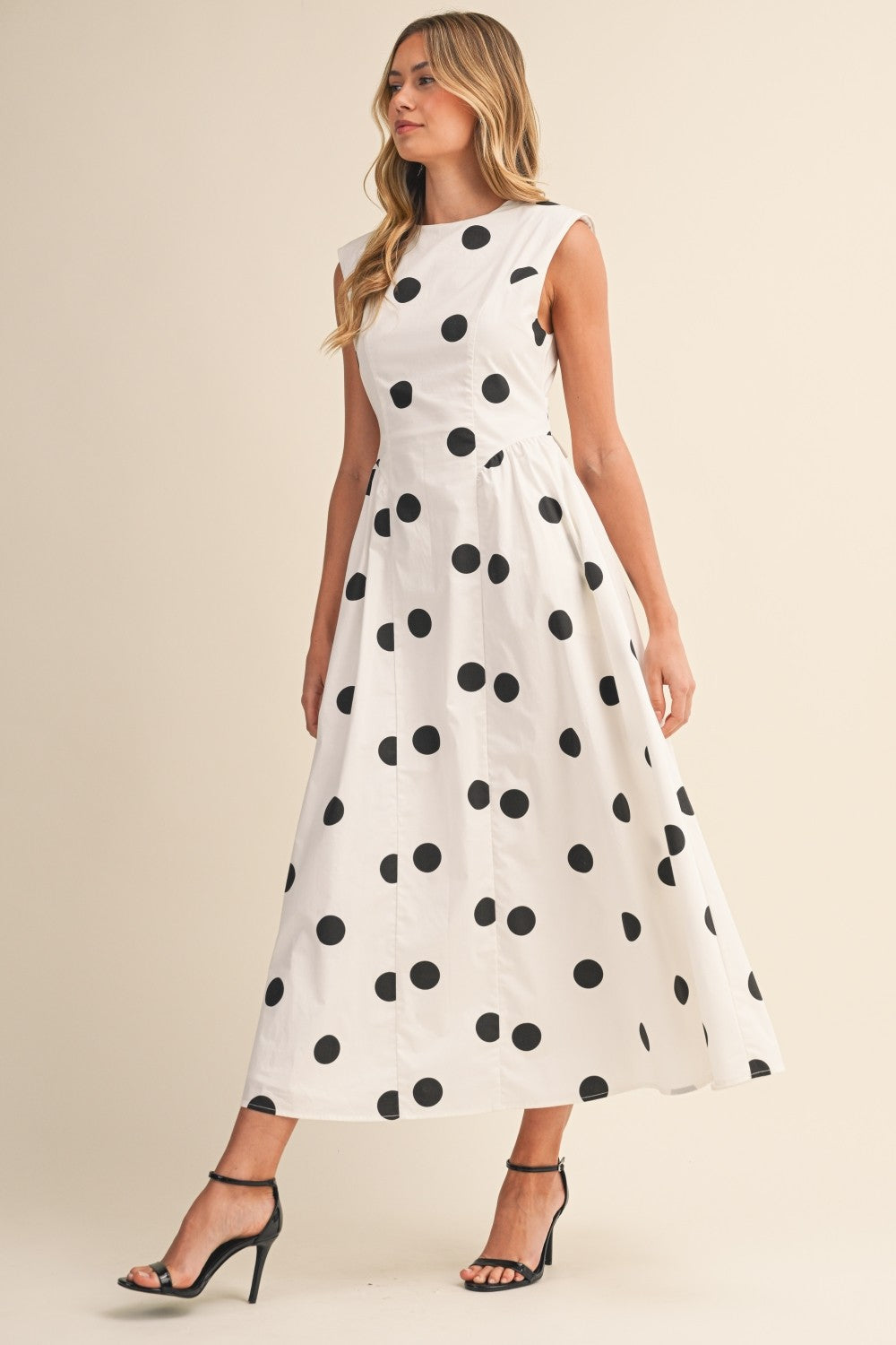 Dotted in Romance Midi Dress