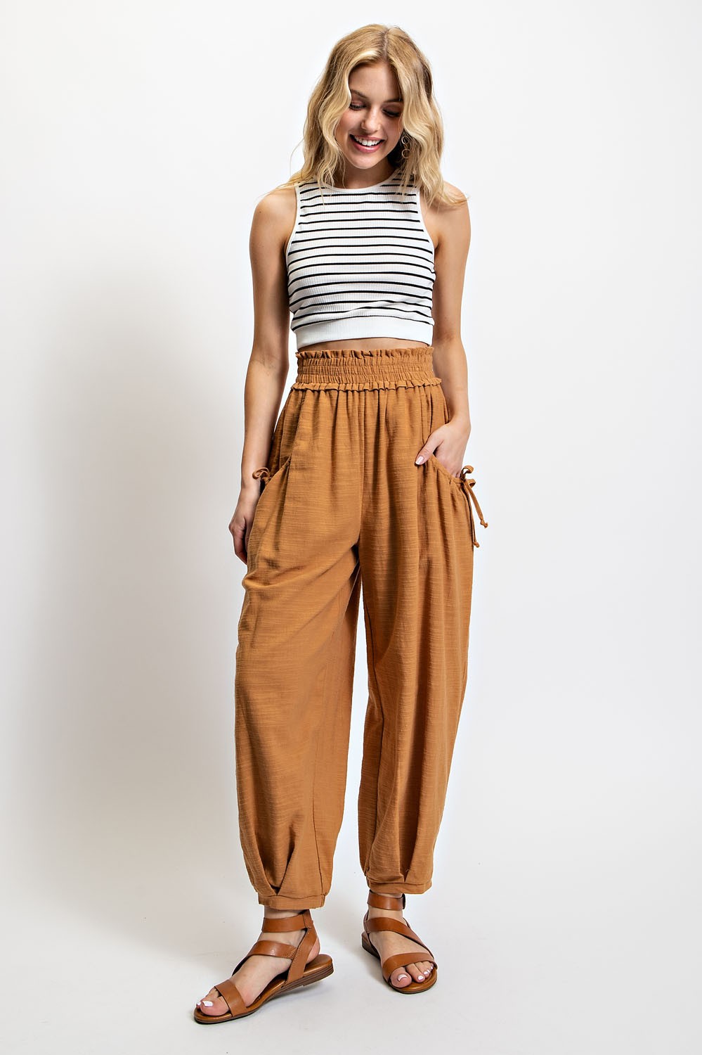 Voluminous Relaxed Fit Pants By GiGio