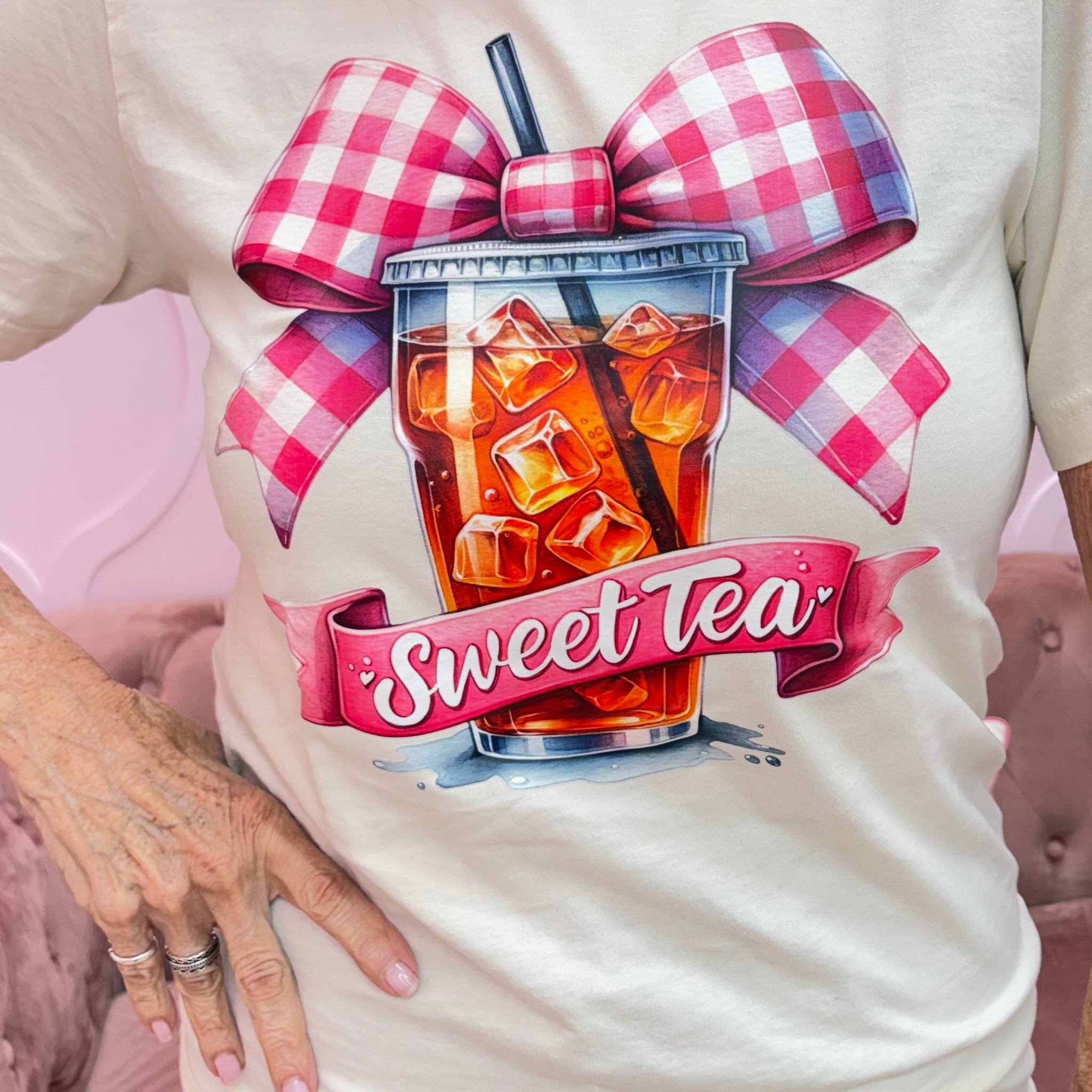 Sweet Tea Bella Natural Tee