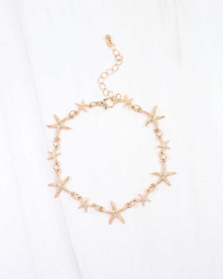 Soleil Starfish Bracelet By Caroline Hill