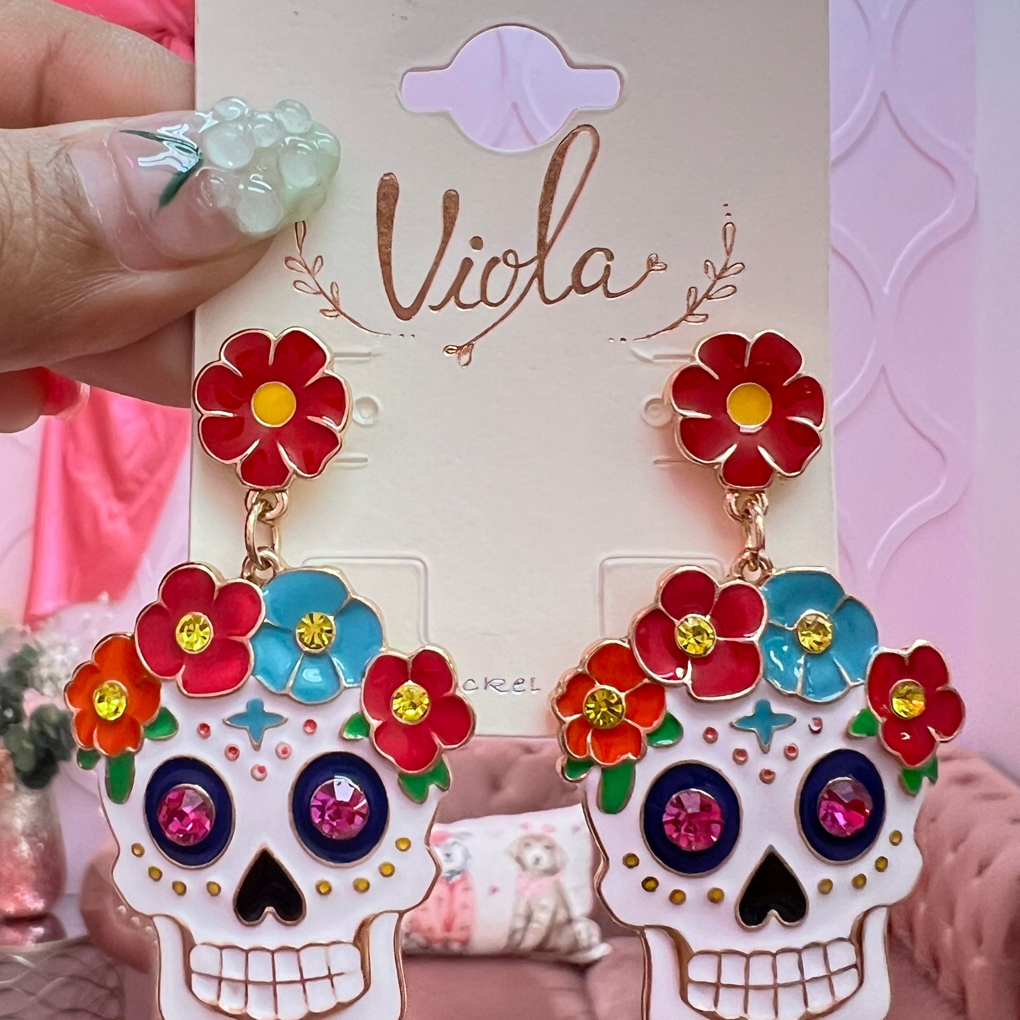 Sugar Skulls Earrings