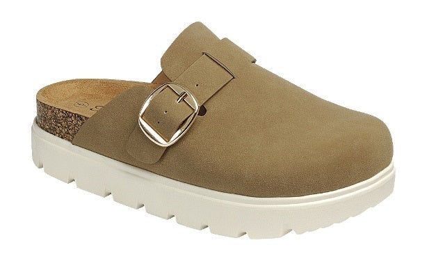 Flatform clogs