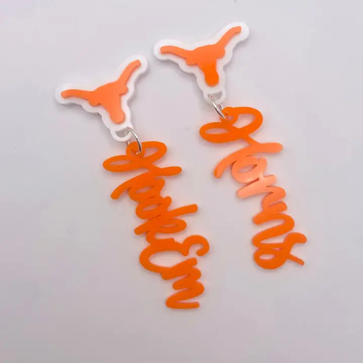 Hookem Horns Earrings