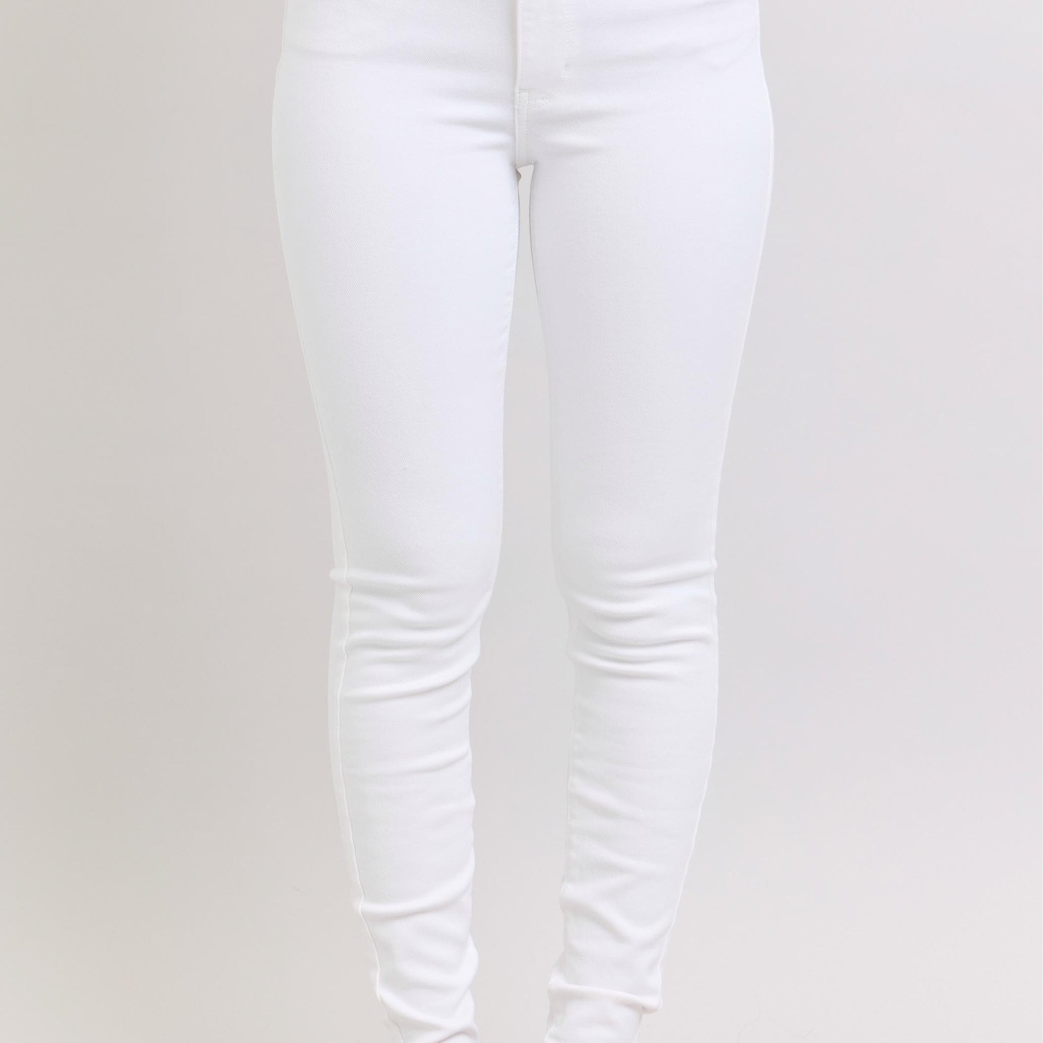 Judy Blue High Waist White Skinny Jeans 82661