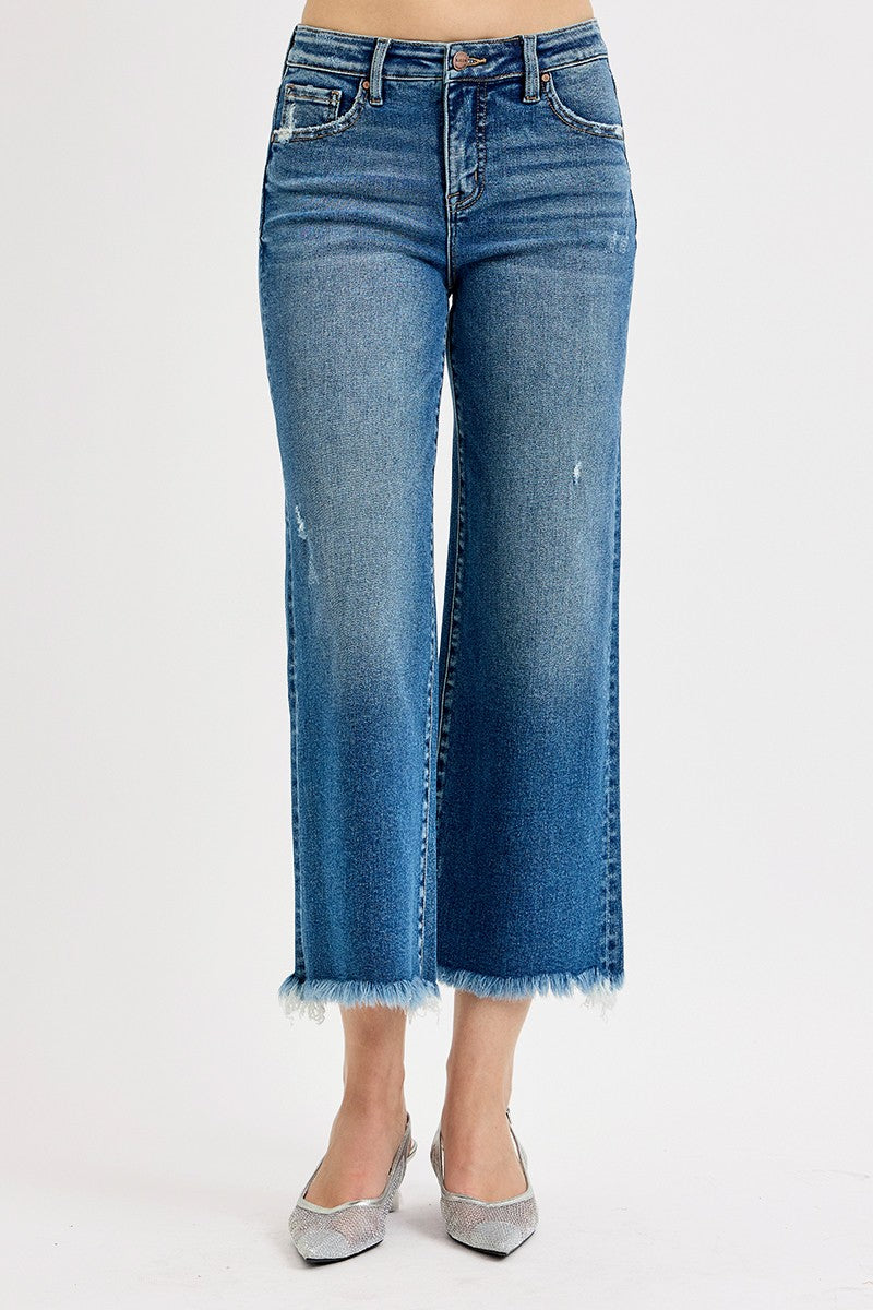 Weekend Crush Crop Jeans By Risen
