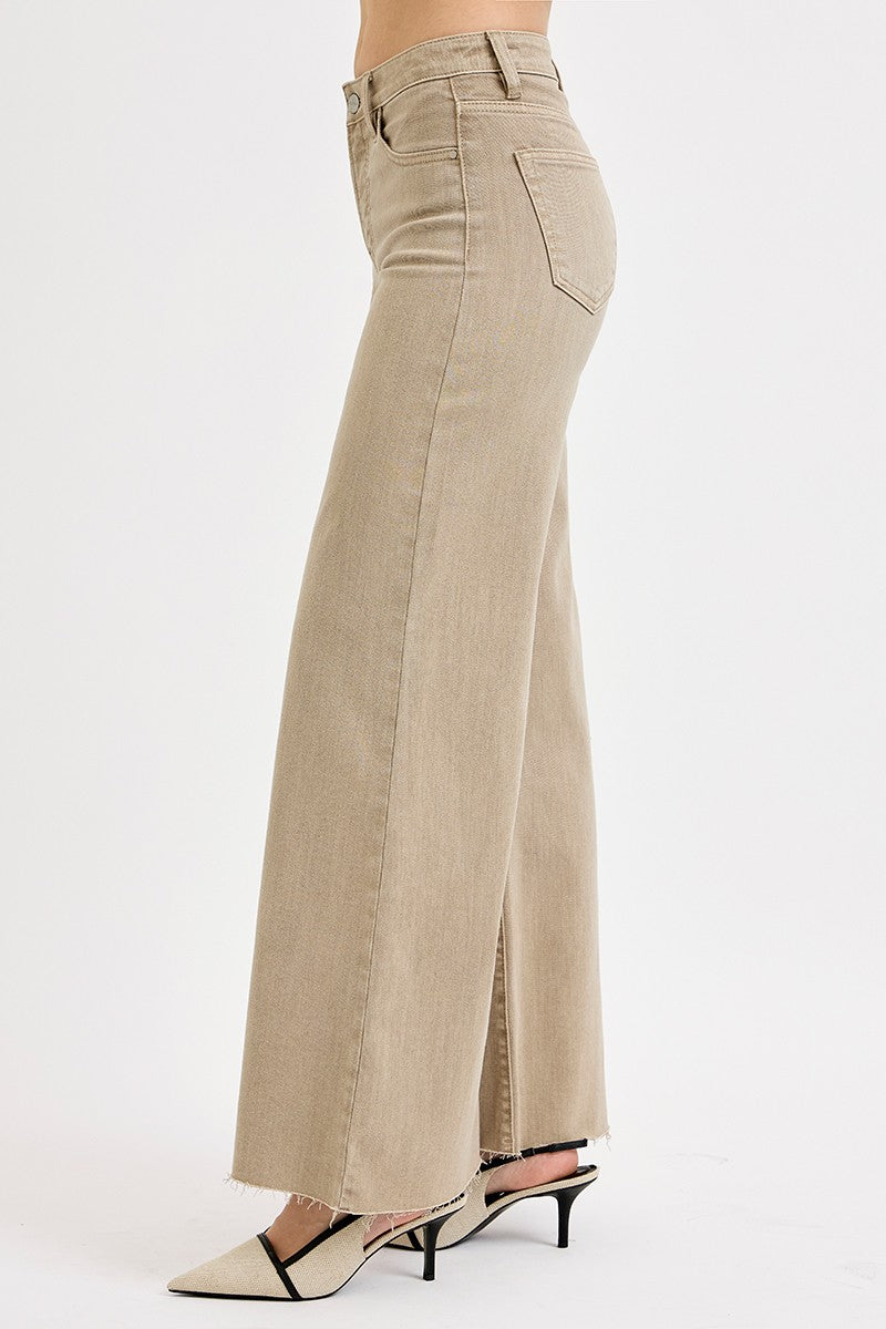 Risen High Rise Tummy Control Lurex Palazzo