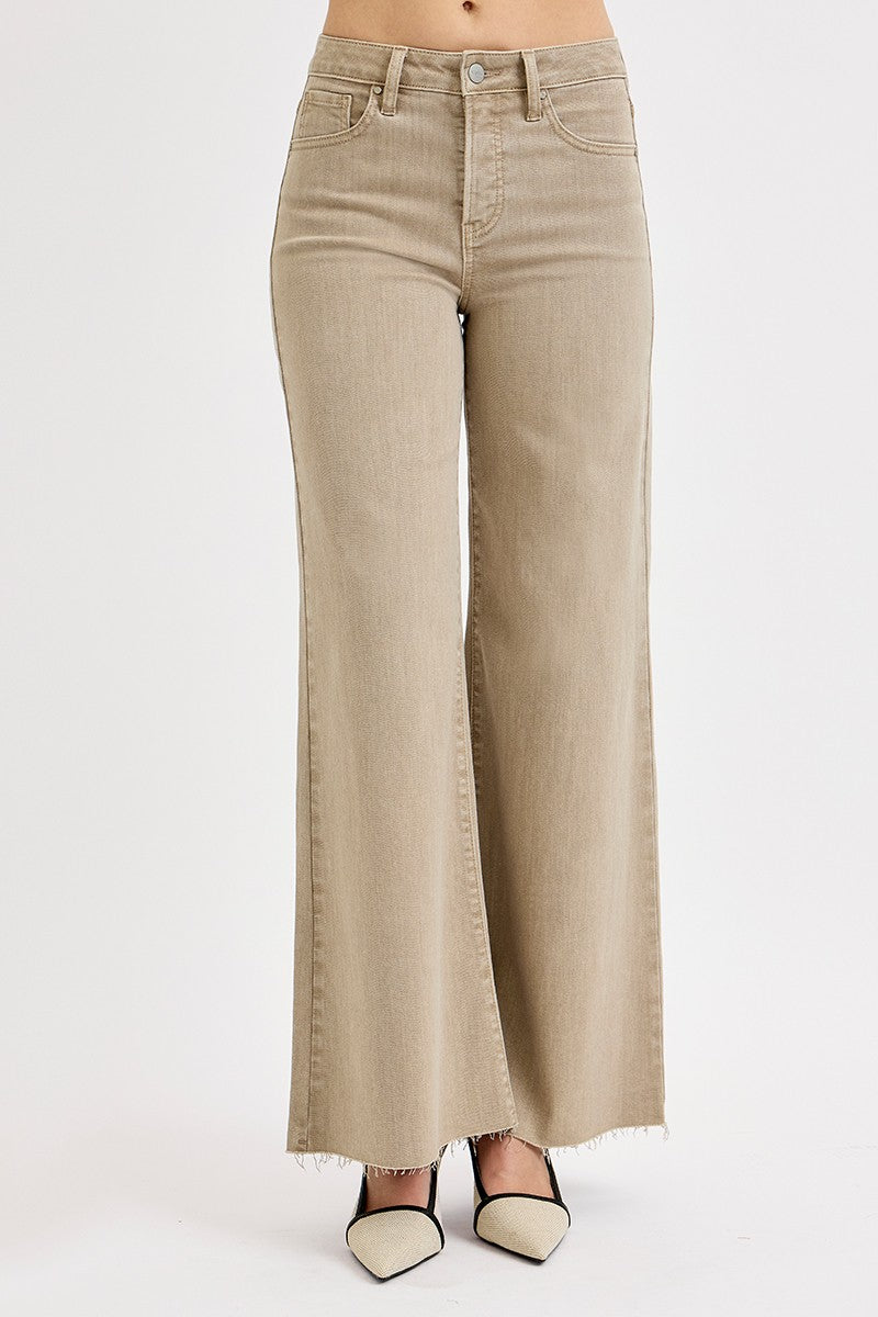 Risen High Rise Tummy Control Lurex Palazzo