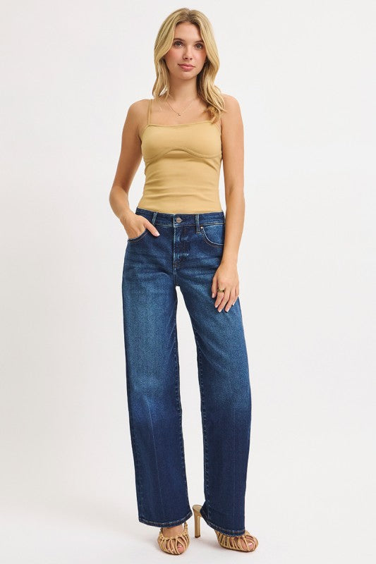 DG Cool Girl Mid Rise Baggy Jeans By Risen