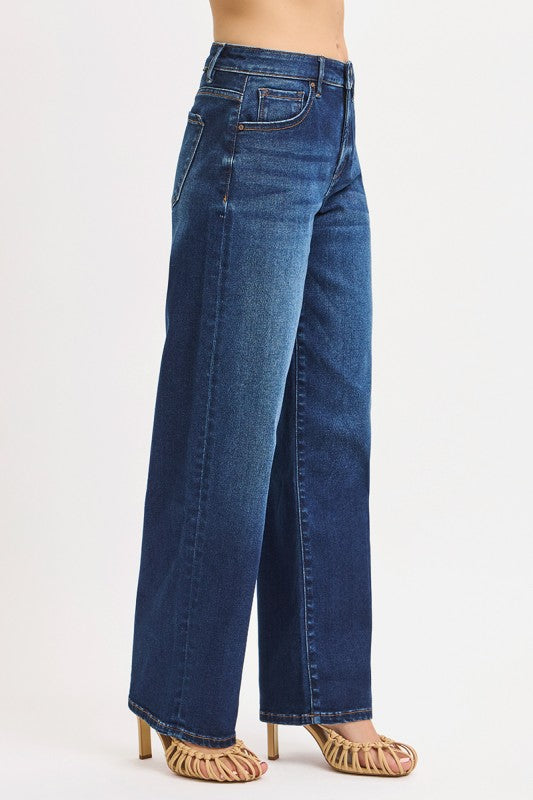 DG Cool Girl Mid Rise Baggy Jeans By Risen