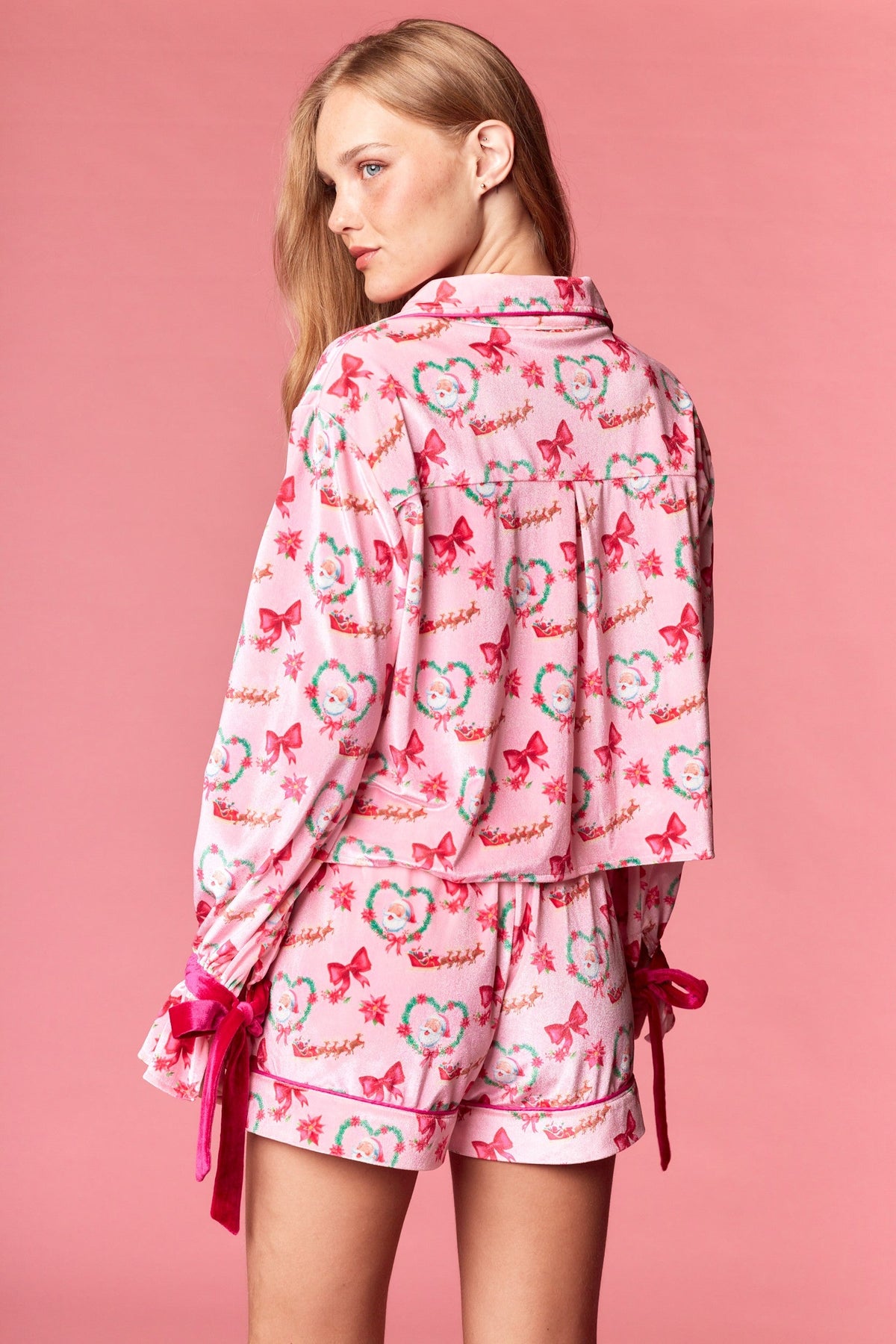 Santa Baby Sweet Dreams Velour Pajama Set