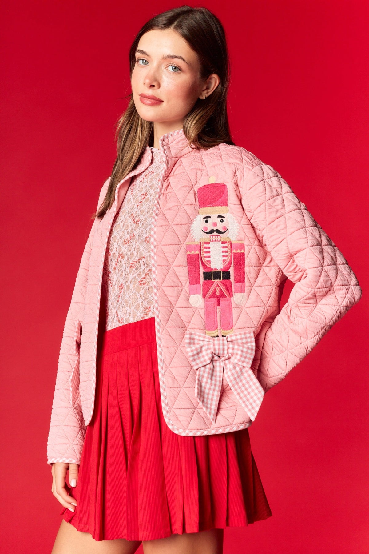 Nutcracker Dreams Quilted Jacket