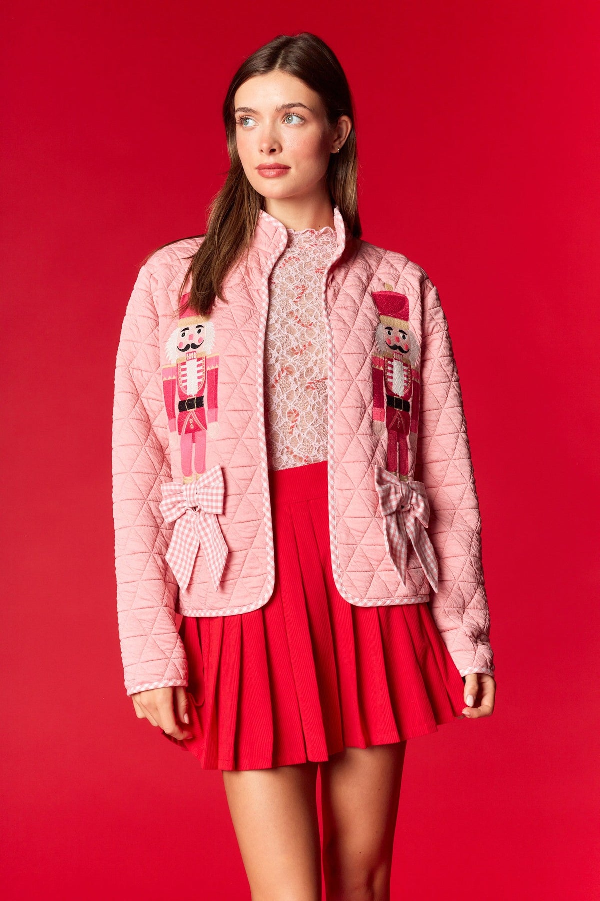 Nutcracker Dreams Quilted Jacket