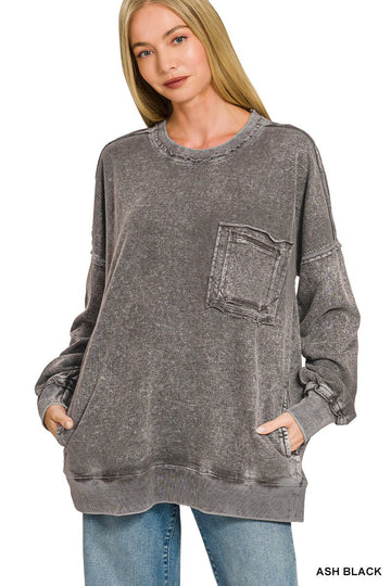 Vintage Soul Halo Washed Sweatshirt