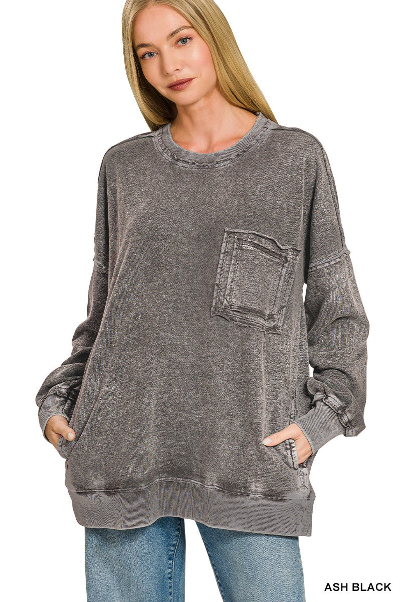 Vintage Soul Halo Washed Sweatshirt