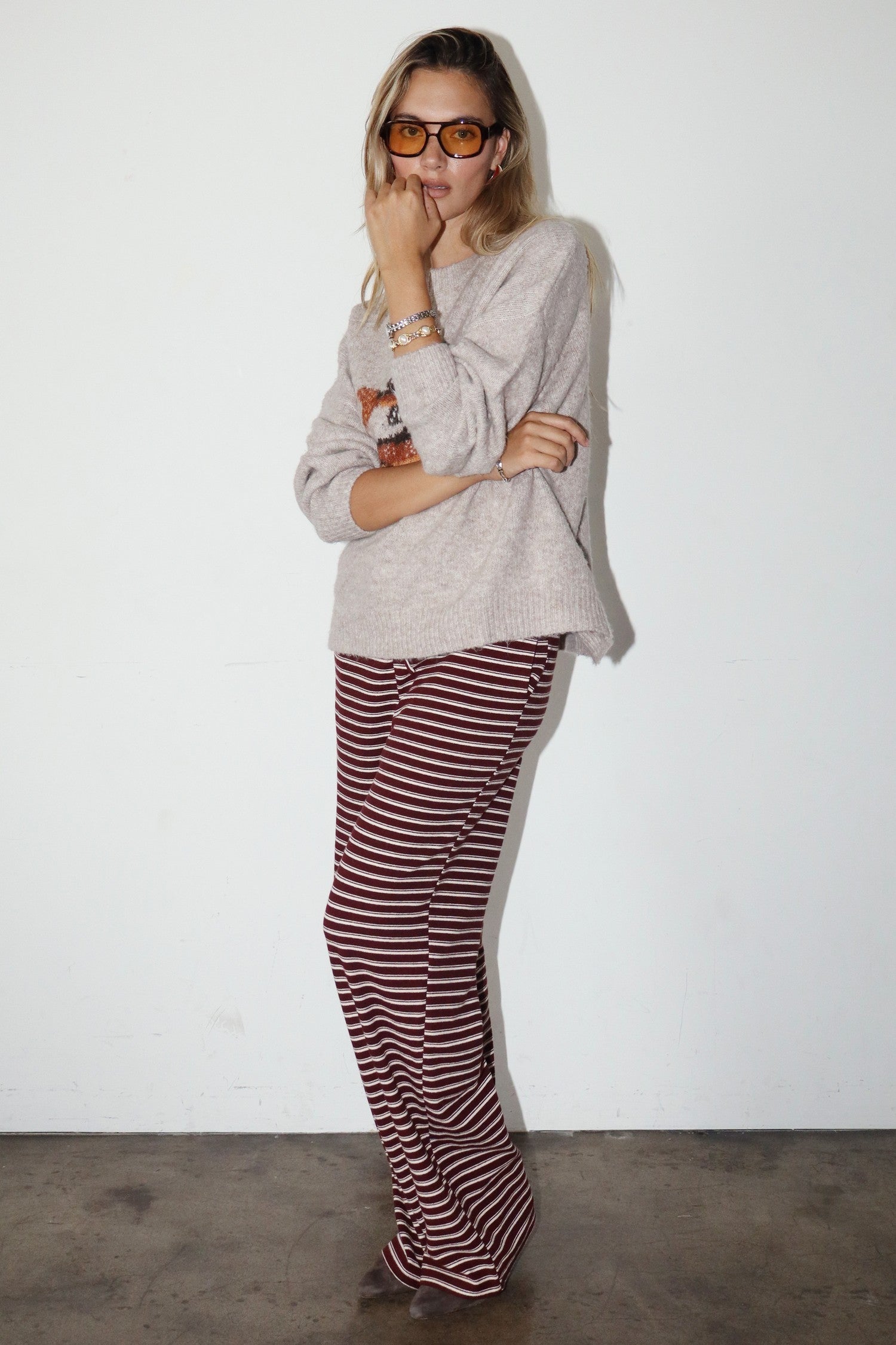 Reel Cute Trout Sweater By Bailey Rose