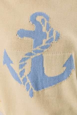The Butter Anchor Sweater By Lelis