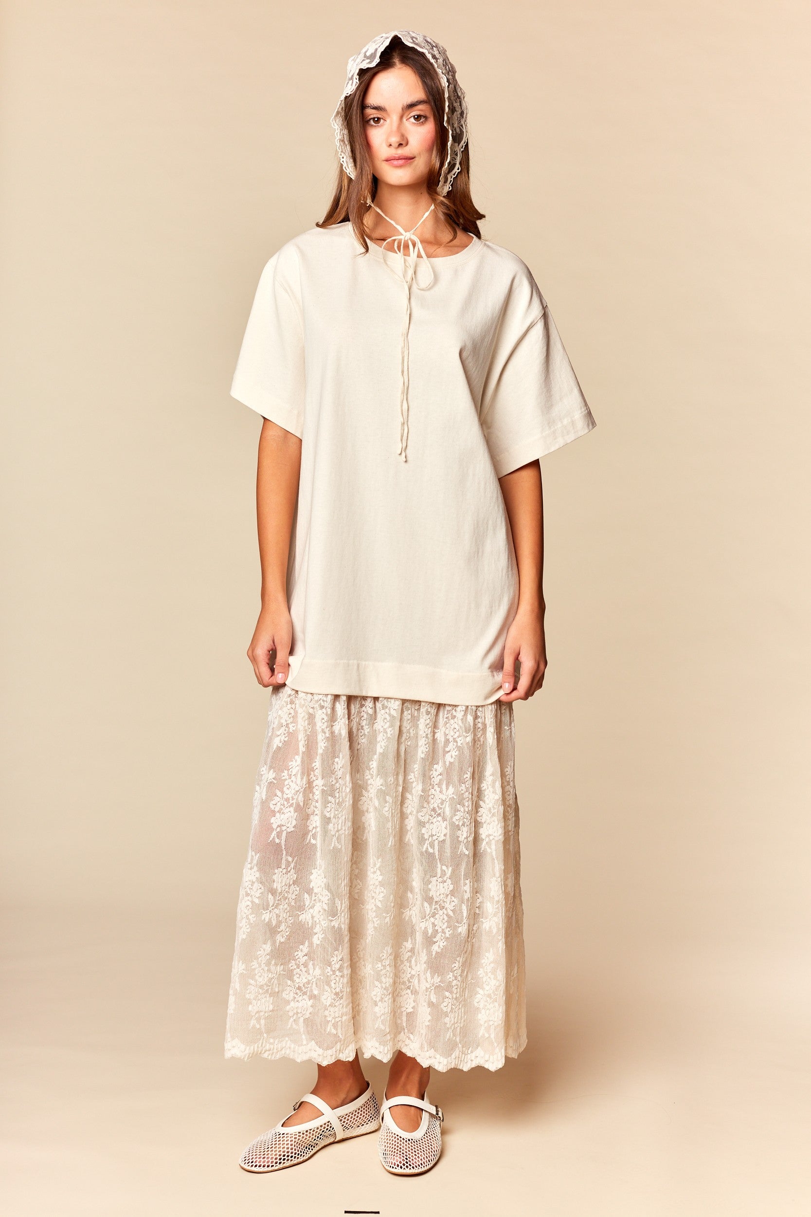 Grace Upon Grace Lace Midi Dress By Rareraw