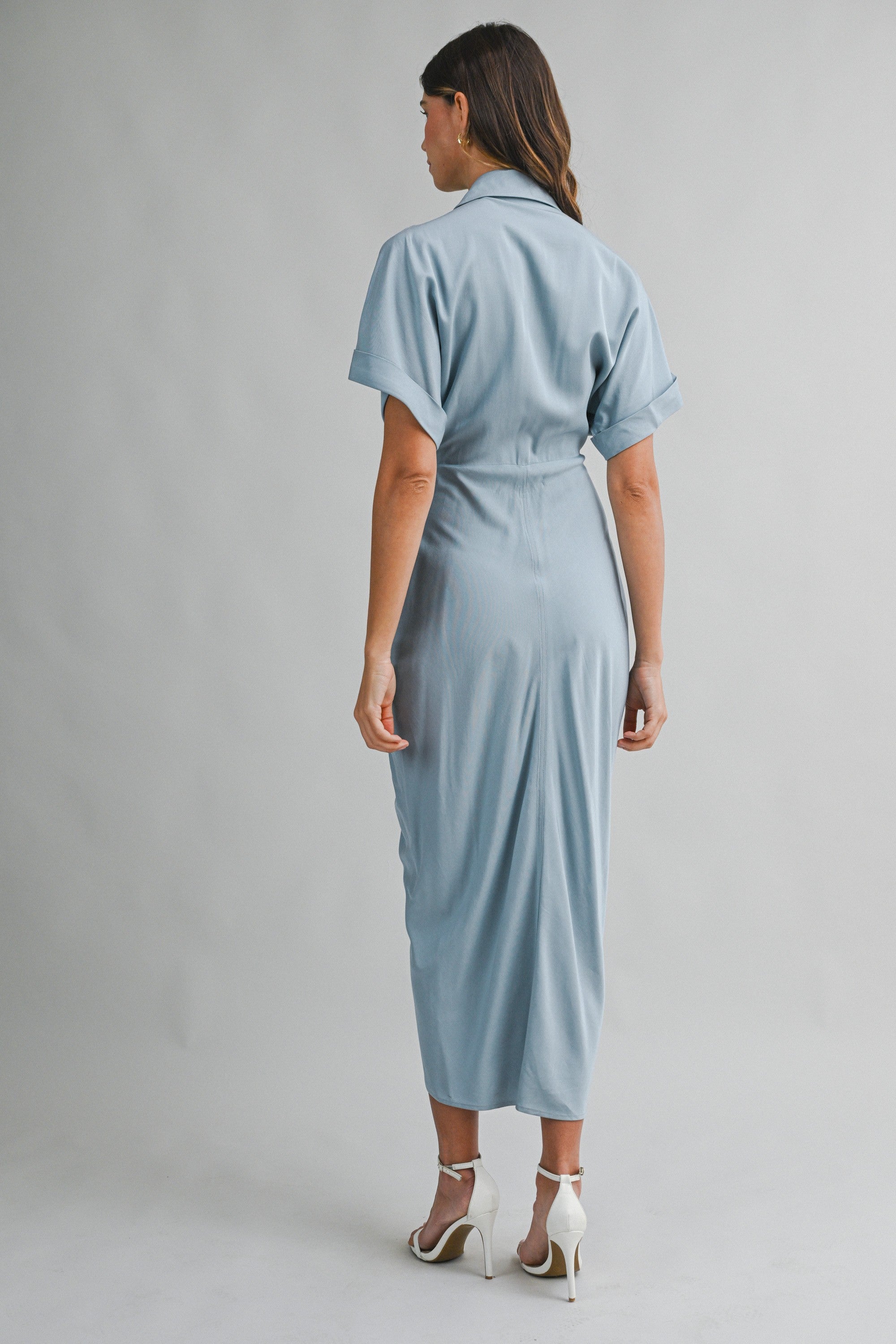 Soft Sky Elegance Dress By Mable