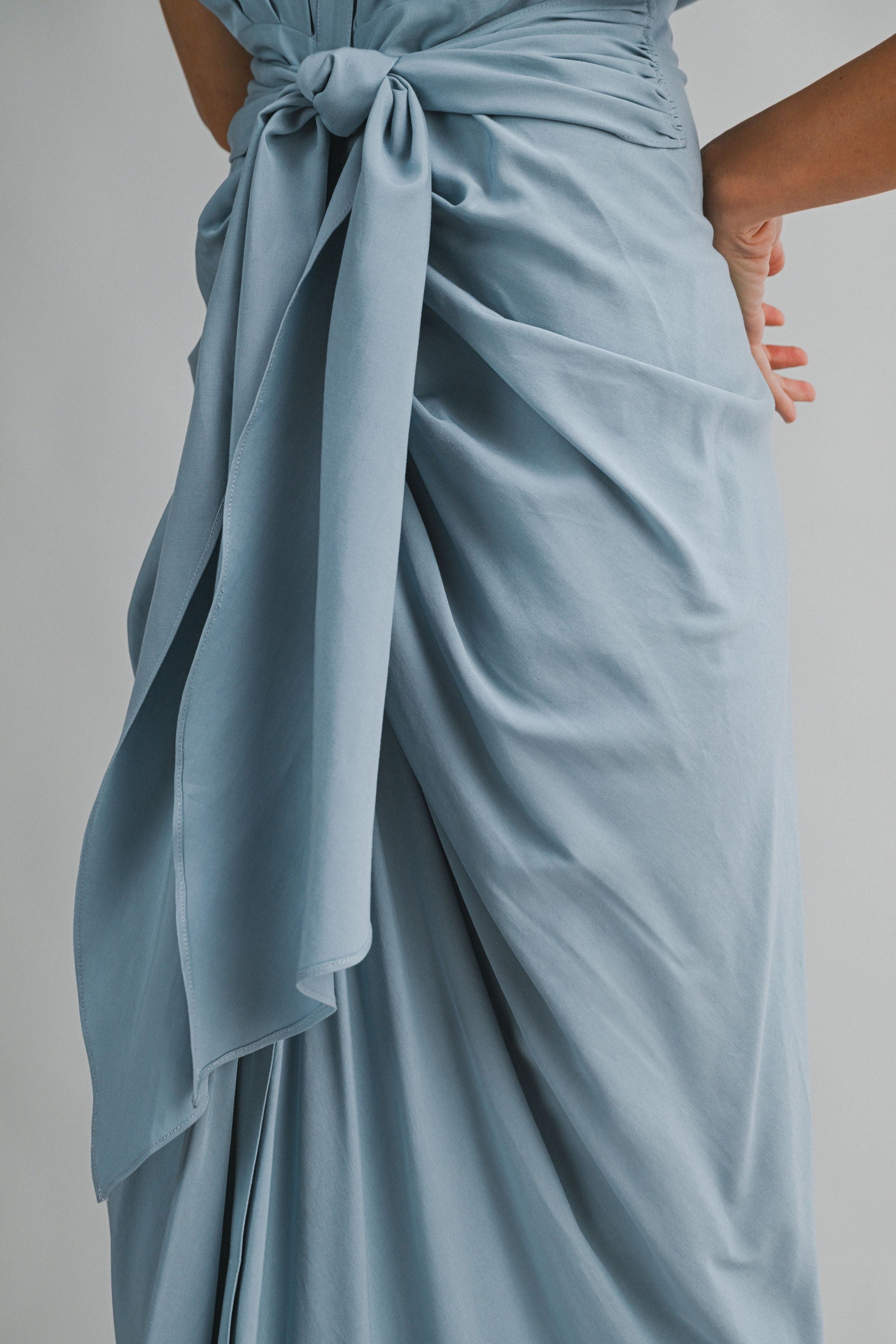 Soft Sky Elegance Dress By Mable