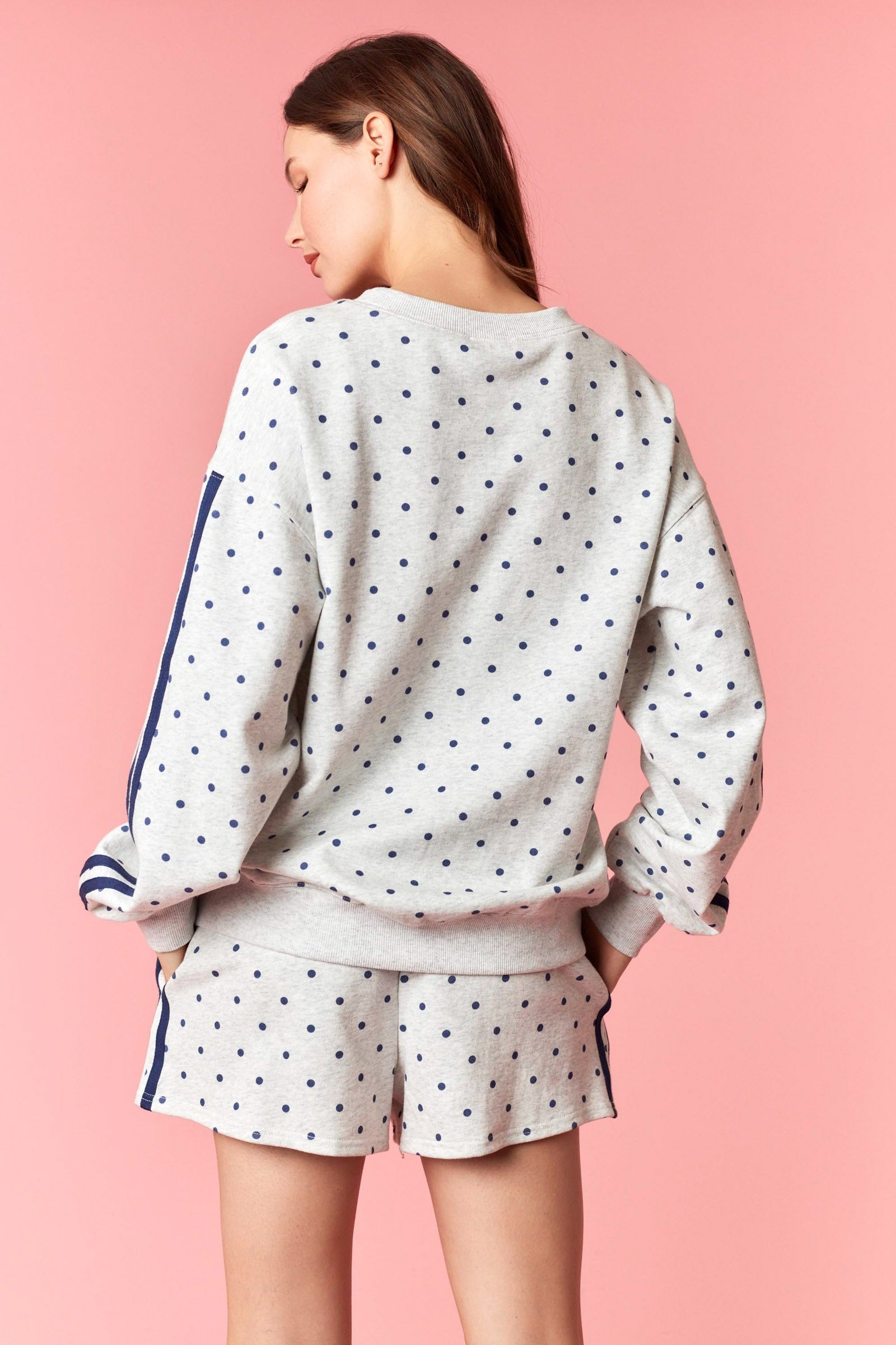 patriotic sweatshirt and shorts set