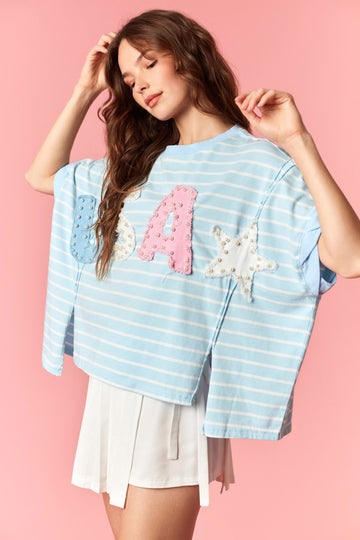 Sweet Liberty Pearl USA Top By Peach Love Cali