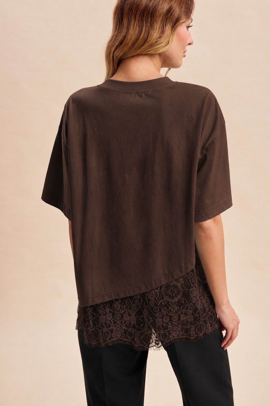 Softly Romantic Lace Tee By AnnieWear