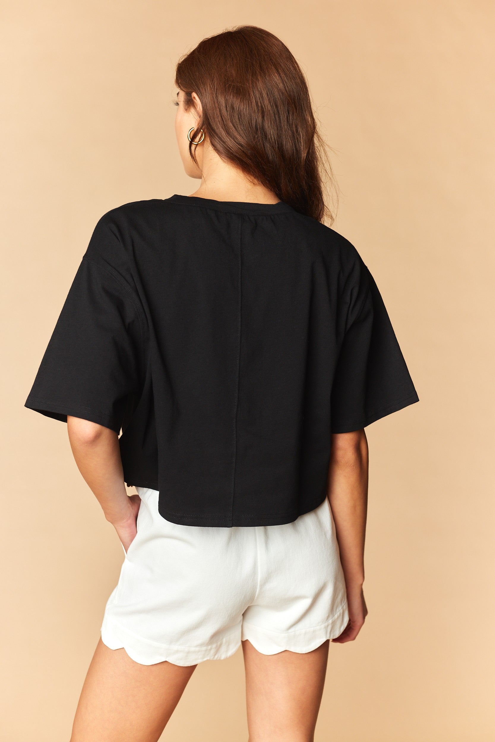 Game Day Cutie Cropped Tee By Rareraw