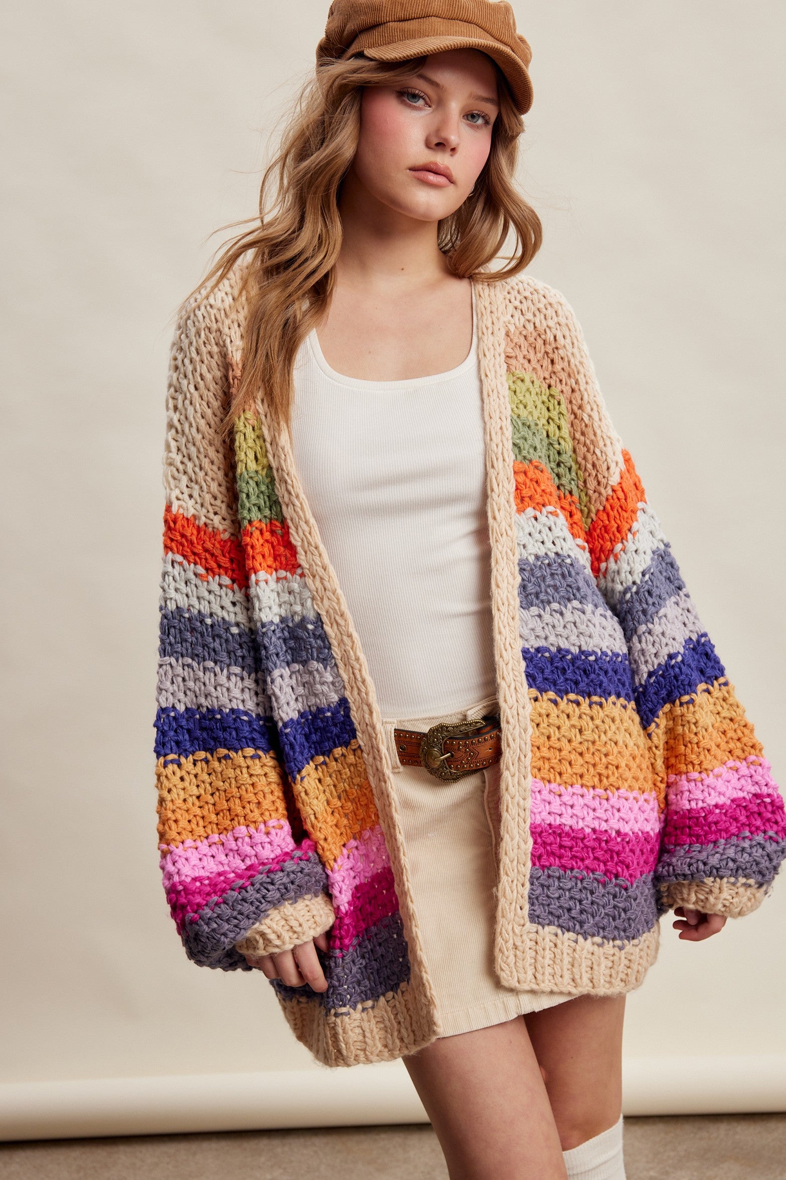 Color Me Cozy Cardigan By Listicle