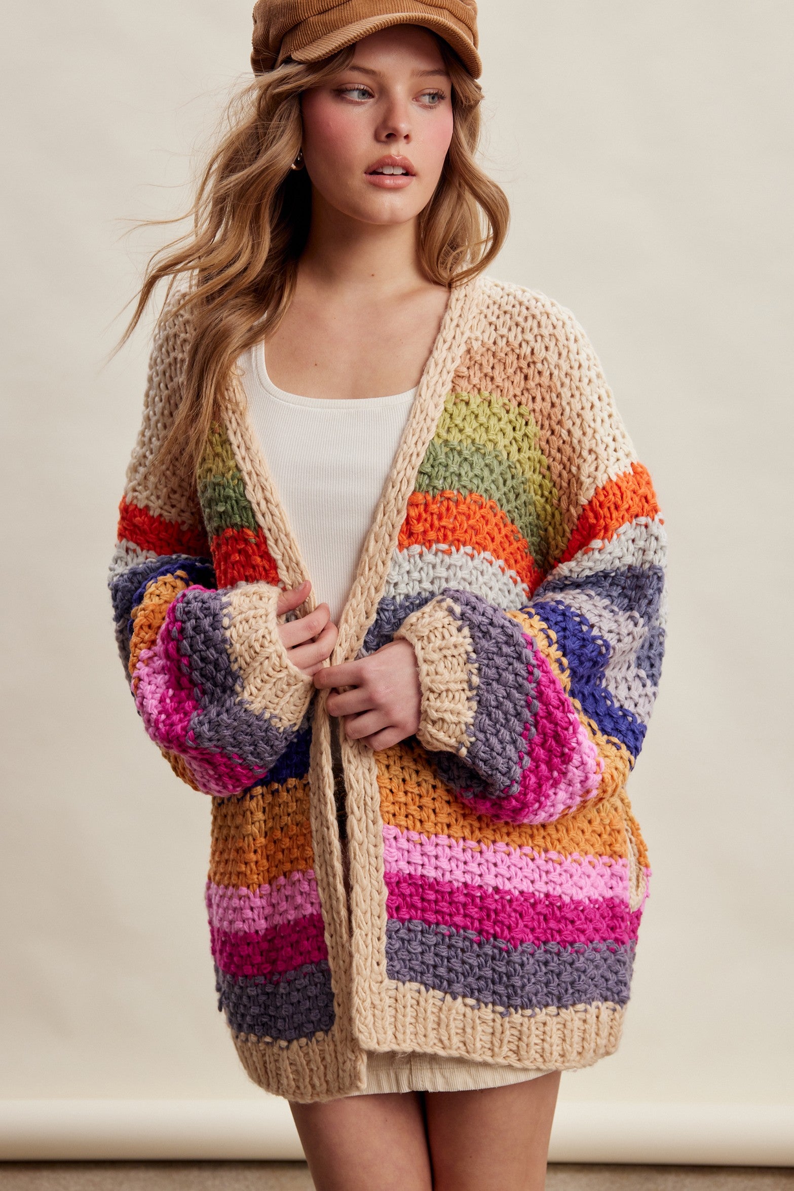 Color Me Cozy Cardigan By Listicle